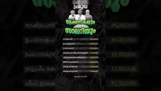 MONTHLY SALARY| #keralapsc #ldc #lgs #exams
