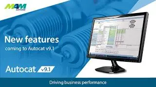 New Autocat Features in Update v9.1 | MAM Software