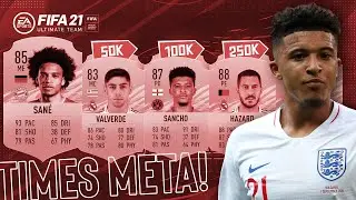 FIFA 21 - BEST META TEAMS 50K, 100K, 250K AND 500K BUGGED ULTIMATE TEAM!