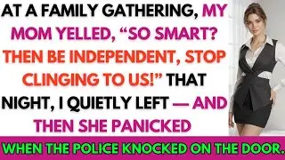 My mom yelled, &ldquo;So smart? Be independent, stop leeching off us!&rdquo; So I did &mdash; then she panicked...