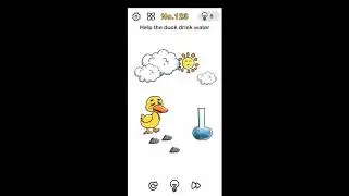 Brain Out Level 123 Help the duck drink water #brainout