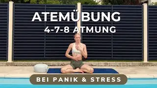 SOS-Atemübung bei Panik und Stress I 4-7-8-Atmung I Vagusnerv aktivieren & besser einschlafen