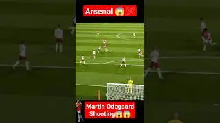 Arsenal Martin Odegaard shooting#Arsenal#martin Odegaard#football#goal😱💯