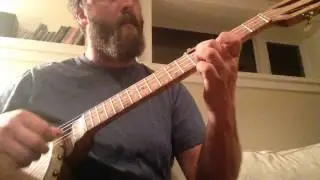 Rye Straw on salad bowl banjo #3