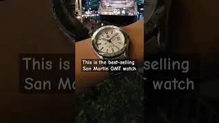 Best Selling San Martin GMT watch SN0129 Exquisite Sand Dune Dial 🔥🔥