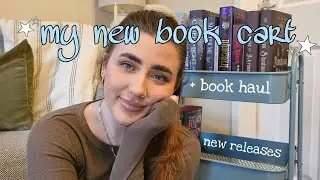 BUILD MY BOOK CART WITH ME + Another new releases book haul✨️📖🫶