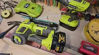 Tool Review Ryobi P321 brad nailer
