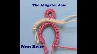 Shuttle Tatting: The Alligator Join