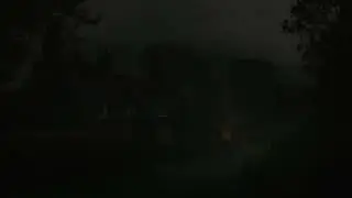 Calm Night Space | Gentle Rolling Thunder Ambience | Deep Peaceful Sleep