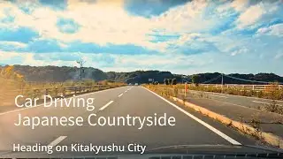 Japanese Countryside Drive: Aesthetic Car Driving Video of Fukuoka Oita Yamaguchi