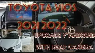 TOYOTA VIOS 2021 2022 UPGRAGE ANDROID 9
