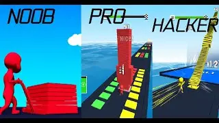Noob Vs Pro Vs Hacker and Word Record [Stacks Colors] 《Santiago Ruiz SR 》