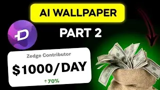 AI Wallpaper बनाओ और Zedge से हर महीने कमाओ | Zedge App Se Paise Kaise Kamaye