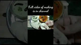 Easy and tasty recipe of Idli - sambhar with a new way of making idli#yummyfood # south Indian Food