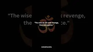 Revenge is easy, wisdom chooses justice ⚖️🧠 | #shorts