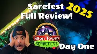 Alton Towers Scarefest 2025 FULL REVIEW! All Mazes, Night Rides & What You NEED to Know