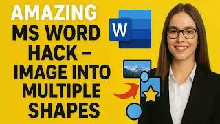 Amazing MS Word Hack &ndash; Image into Multiple Shapes