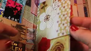 Junk Journal Flip Through (made from found objects in  Pakistan!)