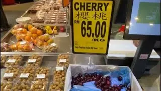 Malezya Kuala Lumpur Market Meyve sebze fiyatları #travel #travelvlog #kualalumpur #newyear 