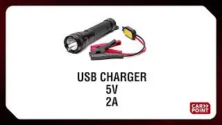 Carpoint Jumpstarter LED Zaklamp en USB Powerbank 5100 mAh met Opbergtas Aanbieding en Laagste prijs