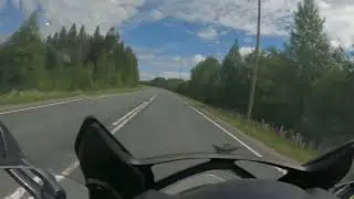 GoPro Hero 9 Black | Time Warp | Laukaa - Kuopio, ABC Pitk&auml;lahti | Yamaha FJR 1300A