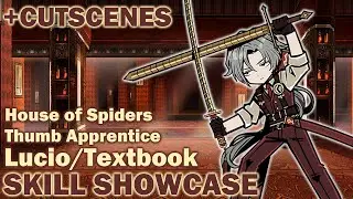 The Thumb Apprentice Lucio/Textbook &mdash; Skills Showcase + Cutscenes | Limbus Company