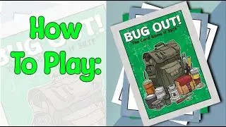 Bug Out! The Card Game If SHTF | Player Guidelines | Crixus Games