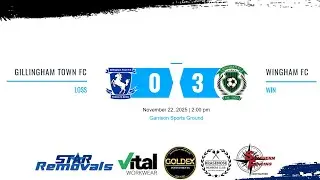 Gillingham Town FC 0 x 3 Wingham FC