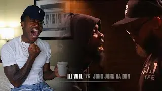 JOHN JOHN DA DON VS ILL WILL Was INSANELY CRAZY😱‼️ SMACK/URL #SummerMadnessX 🔥 RAP BATTLE REACTION