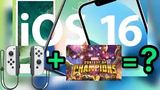 Can Switch JoyCons work with Marvel Contest of Champions on iPhone? #mcoc