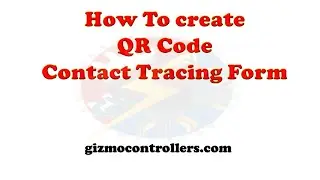 How to Create QR code Contact Tracing form [tagalog dub - English Sub]