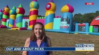 Weekend best bets: Giant bounce house, festival fun