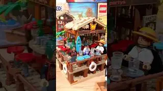 Lego 75636 Windmill Village Hut One Piece MOC #onepiece #lego #legomoc #moc #art #pirates #shanks
