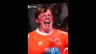 Massive Blackpool fan