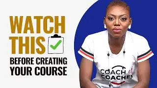 Things You Should Know Before You Create Your First Online Course | Online Course Creation Tips✅