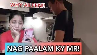 NAG PAALAM KY MR😭|Filipina Foreigner HUSBAND|ONLINE dating site💗