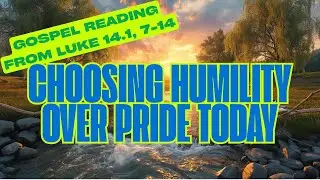 Gospel reading from Luke 14 1, 7 14 || Choosing Humility Over Pride Today