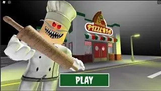 Escape Papa Pizza's Pizzeria! SCARY OBBY Roblox Gameplay 