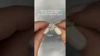 $2,950 for this beautiful Engagement Ring with a 3.06 carat Radiant Lab Diamond  #engagementring
