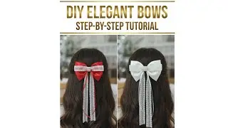 DIY Pintresty Korean Hair Bow💗