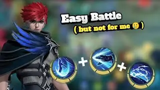 EASY BATTLE ( but not for me ) | MOBA LEGENDS 5V5| Rank push bad gameplay #mobalegends5v5 