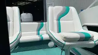 CIRCA 1994 Haines Signature630LE Fibreglass Cuddy Cab Runabout, Inside View of Boat.