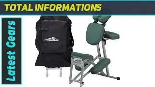 STRONGLITE Portable Massage Chair Ergo Pro II - Ultra-Strong, Lightweight, Folding Tattoo Spa