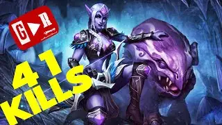 41 KILLS HUNTER ARTEMIS - SMITE Gameplay Killstreak 2021 - BEST GOD IN SMITE