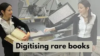 Digitizing pre-modern books at the University Graz Special Collections (tour by Pia Fiedler, part 1)