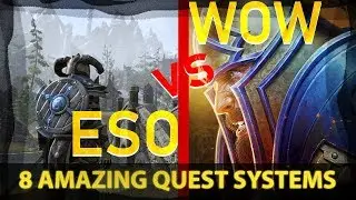 ESO VS WOW - 8 Things about questing I LOVE 2019