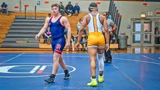 190 &ndash; Terelle Jackson {G} of De La Salle Institute IL vs. James Bansley {R} of Saint Rita IL