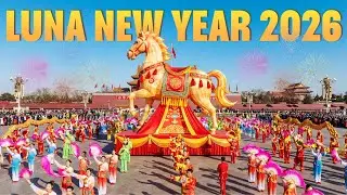 Beijing Chinese New Year Parade 2026 🏮 | Tiananmen Square Street Celebration