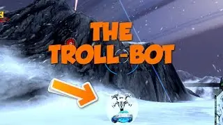 Testing Out THE TROLL BOT!  (Robocraft #4!)
