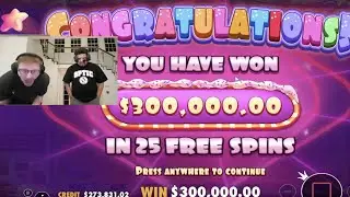 SCUMP HIT MAX ВЫИГРАЙТЕ 300 000 ДОЛЛАРОВ!! (Основные моменты трансляции азартных игр)